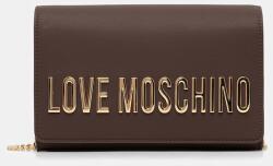 Love Moschino keresztpántos táska női műbőr - barna Univerzális méret - answear - 57 990 Ft