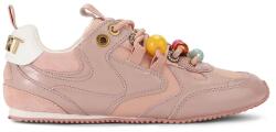 Kurt Geiger London Kurt Bead Slim Runner sportcipő női bőr - rózsaszín Női 36