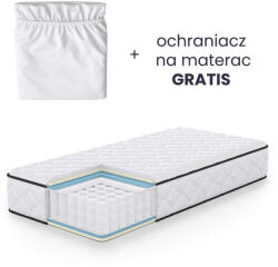AKORD AKORD rugós matrac védőhuzattal 90x190 cm H3 fehér 24 cm magas (AKO-MATZPOKR090190H24)