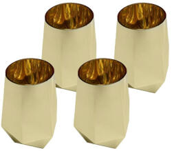 Kare Design Diamond Üvegpohár Készlet Arany 510ml (KHM-57342)