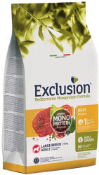 Exclusion Mono Noble Grain Adult Beef Large 12kg