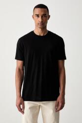 Giorgio Armani férfi pamut póló - fekete L - answear - 25 990 Ft