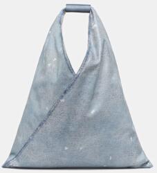 MM6 Maison Margiela női műbőr vászontáska - kék Univerzális méret