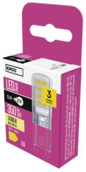 EMOS ZQ9535 LED izzó Classic JC / G9 / 2, 5 W (32 W) / 350 lm / meleg fehér (1525736209)