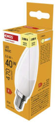 EMOS ZL3F22 LED izzó Basic gyertya / E14 / 5, 5 W (40 W) / 470 lm / Meleg fehér (1525731244)