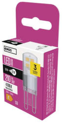 EMOS ZQ9527 LED izzó Classic JC / G9 / 1, 9 W (22 W) / 210 lm / természetes fehér (1525736407)