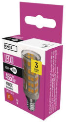 EMOS ZQ9141 LED izzó páraelszívóba Classic JC / E14 / 4, 5 W (40 W) / 465 lm / természetes fehér (1525731407)