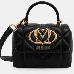 Love Moschino keresztpántos táska női műbőr - fekete Univerzális méret - answear - 75 990 Ft