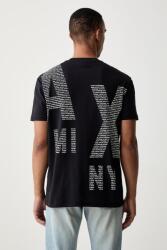 Giorgio Armani férfi pamut póló - sötétkék XXL - answear - 25 990 Ft