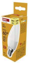 EMOS ZL3F47 LED izzó Basic Candle E14 / 8, 8 W (60 W) / 806 lm / Meleg fehér (1525731261)
