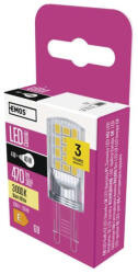 EMOS ZQ9544 LED izzó Classic JC / G9 / 4 W (40 W) / 470 lm / meleg fehér (1525736210)
