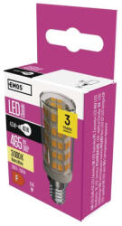 EMOS ZQ9140 LED izzó páraelszívóba Classic JC / E14 / 4, 5 W (40 W) / 465 lm / meleg fehér (1525731208)