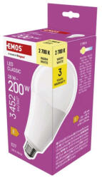 EMOS ZQ5E91 LED izzó Classic A95 / E27 / 28 W (200 W) / 3452 lm / Meleg fehér (1525743215)