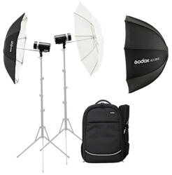 Godox Kit Godox AD300pro Cu 2 Lumini 300W Rucsac Softbox Octa