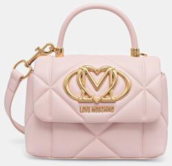 Love Moschino keresztpántos táska női műbőr - rózsaszín Univerzális méret - answear - 75 990 Ft