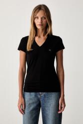 Giorgio Armani basic női pamut elasztánnal - fekete S - answear - 21 990 Ft