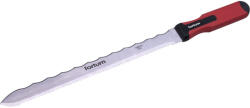 Fortum szigetelőanyag (kőzetgyapot) vágókés, kétélű, teljes/penge hossz. : 470/280mm, rozsdamentes acél penge, vastagsága: 1, 5mm (4780503)