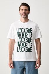 Lacoste t-shirt férfi pamut - fehér M - answear - 27 990 Ft