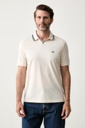 Giorgio Armani férfi pamut póló - bézs L - answear - 30 990 Ft