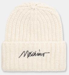 Moschino beanie női gyapjúval - bézs Univerzális méret
