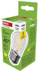 EMOS ZF6D23 LED izzó Filament Mini Globe / E27 / 3, 4 W (40 W) / 470 lm / Természetes fehér (1525743403)