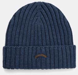 Paul&Shark beanie férfi gyapjú - kék Univerzális méret