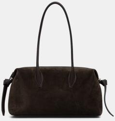 Yuzefi női velúrbőr vászontáska BRIOCHE DUFFLE - barna Univerzális méret