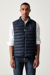 U. S. Polo Assn U. S. Polo Assn. ujjatlan kabát férfi Bound Quilted Gilet - sötétkék S