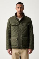 U. S. Polo Assn U. S. Polo Assn. férfi kabát DIAMOND QUILTED FUNNEL - zöld L