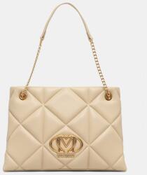 Moschino női műbőr vászontáska - bézs Univerzális méret