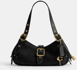 Coach női bőr táska Small Drifter Bag - fekete Univerzális méret