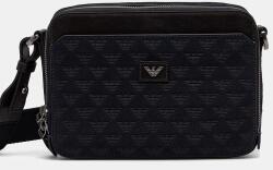 Emporio Armani férfi bőr tasak - sötétkék Univerzális méret