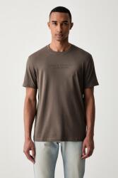 Giorgio Armani basic férfi pamut - barna XL