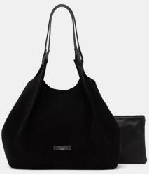 Gianni Chiarini shopper női bőr DUA - fekete Univerzális méret