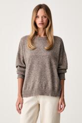 Max Mara női pulóver gyapjúval WKDPALCHI - barna XS