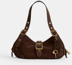 Coach női bőr táska Small Drifter Bag - barna Univerzális méret