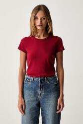 Giorgio Armani basic női pamut elasztánnal - piros M