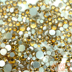 Essaco Körömdíszítő Kristály - Vegyes Méret - 720Db - Qqs-220496-Gold (QQS-220496)