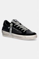 Crime London SK8 DELUXE WEDGE sportcipő női bőr - fekete Női 39