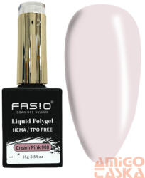  Fasio Liquid Polygel - 15G - 008 - Cream Pink