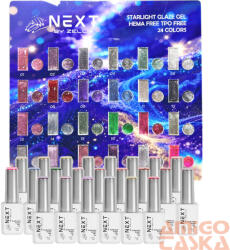 Next By Zellia Gél Lakk 10Ml - Starlight Glaze - Box (SLG-Box)