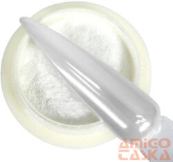  Körömdíszítő - Krómpor - Shell Powder - 84354 - Fehér (84354)