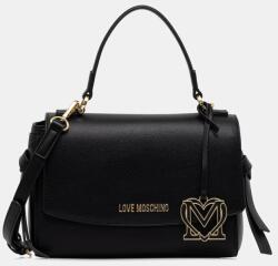 Love Moschino keresztpántos táska női - fekete Univerzális méret - answear - 75 990 Ft