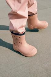 Liewood gumicsizma gyerek Aston Rainboot - rózsaszín 32