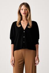 Weekend Max Mara női kardigán viszkózzal WKDBOARIO - fekete L