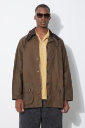 Barbour pamut kabát Beaufort Wax Jacket - zöld 56