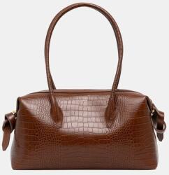 Yuzefi női bőr táska BRIOCHE DUFFLE - barna Univerzális méret