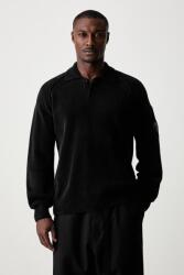 C.P. Company férfi pamut pulóver - fekete XL - answear - 96 990 Ft