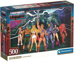 Clementoni Masters of the Universe: Apărătorii Universului - puzzle compact de 500 de piese - Clementoni (35624C) Puzzle
