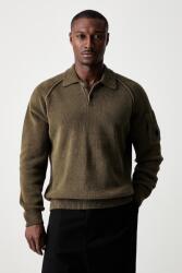 C.P. Company férfi pamut pulóver - zöld S - answear - 96 990 Ft